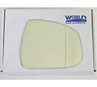 WORLD CAR MIRRORS FITS FORD FOCUS 2008-2018 REPLACEMENT SIDE WING MIRROR GLASS RIGHT SIDE STICK-ON GLASS WIDE ANGLE
