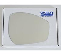 WORLD CAR MIRRORS FITS JAGUAR F-PACE 2015-2023 REPLACEMENT SIDE WING MIRROR GLASS RIGHT SIDE STICK-ON GLASS