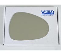 WORLD CAR MIRRORS FITS SEAT IBIZA 2008-2017 REPLACEMENT SIDE WING MIRROR GLASS RIGHT SIDE, STICK-ON GLASS