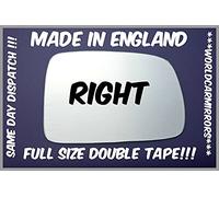 World Car Mirrors Replacement Door Wing Mirror glass to fit HONDA HRV CRV 1997-2006 stick on glass, RIGHT SIDE