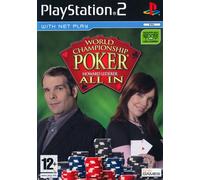 World Championship Poker Feat. Howard Lederer All In PS2 Playstation 2 Italiano