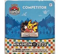 World Championships 2025 Competitor Anaheim Pikachu Varsity Jacket Pin Badge