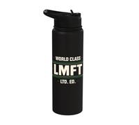 World Class LMFT Marriage Family Therapist Apparel Stainless Steel Insulated Water Bottle