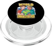 World Communication Week Celebrate Talking PopSockets PopGrip for MagSafe