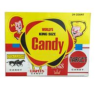 CANDY CIGARETTES BOX OF 24 PACKS