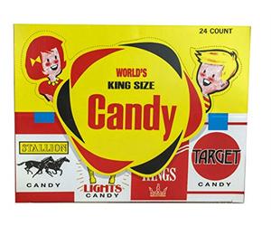 World Confections Candy Cigarettes, Pack of 24