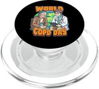 World COPD Day Chronic Obstructive Pulmonary Disease Support PopSockets PopGrip for MagSafe
