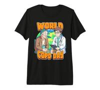 World COPD Day Chronic Obstructive Pulmonary Disease Support Premium T-Shirt