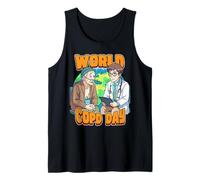 World COPD Day Chronic Obstructive Pulmonary Disease Support Tank Top