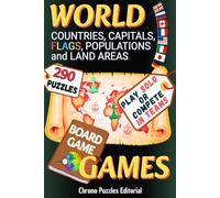 WORLD COUNTRIES, CAPITALS, FLAGS, POPULATIONS & LAND AREAS: WORLD NATIONS: Sorting Puzzles & Matching Pairs GAMES. For ages +10. Learn GEOGRAPHY and GENERAL KNOWLEDGE while having fun