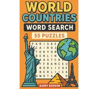 World Countries Word Search: 55 Fun Puzzles Exploring Nations, Capitals & Global Geography.A Large-Print Puzzle Book Featuring Countries, Capitals, ... Travellers, Teachers & Puzzle Lovers
