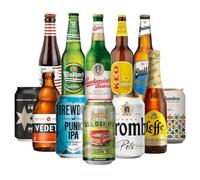 World Craft Beer Case of Mixed Globetrotting Ale, Lager & IPA's Gift Set (12 Pack)