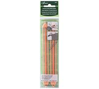 Clover Double-Ended Stitch Holder Large, Other, Multicoloured, 2.63 x 6.85 x 23.53 cm