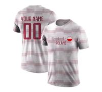 World Cup 2026 Poland Football Jersey Personalised Name Number Fan Top