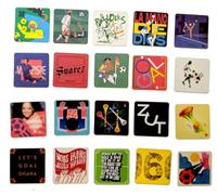 World Cup Designer Beer Mats - 20 x Unique Coasters Featuring Iconic Moments