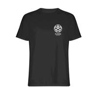 World Cup Tango Football Badge Men's T-Shirt - Black / 2XL