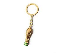 World Cup Trophy Keychain, Hercules Cup Pendant for Football Fans | Mini realistic trophy design, metal durable structure, perfect souvenir & gift for soccer lovers.