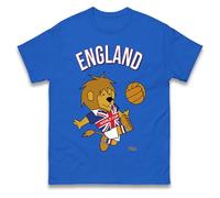 World Cup Willie England 1966 T Shirt, England World Cup Winners 1966 Tee Shirt, Retro Football Tshirt Royal