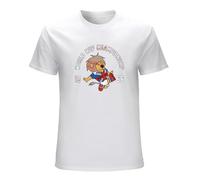 World Cup Willie Inspired T-Shirt - Fan Shirt 1966 Champions Retro Football White Size M