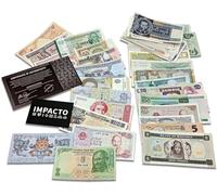 World Currency Collection - 100 Different World Banknotes, with Certificate of Authenticity - Old Paper Money for Collectors, Schools, & Museums