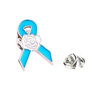 World Day Red Ribbon Pin Awareness Ribbon Brooch For Clothes Jacket Lapel Support Fashion AccessoryJean Pillow Cover DIY Decorations Health Support Commemorative Jewelry For Cancer Ribbons