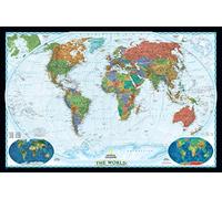 National Geographic RE00622079 World Decorator - Laminated Map