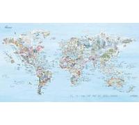 Dive Map | AWESOME MAPS | Discover the Worlds Top 300 spectacular Dive Spots - 97.5 x 56 cm