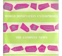 WORLD DOMINATION ENTERPRISES - COMPANY NEWS 7 INCH (7" 45) UK IMMACULATE 1989 (Katalog-Nummer: IMMAC12)