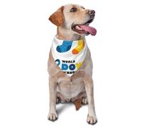 World Down Syndrome Awareness Day Dog Bandanas Triangle Bibs Pet Scarf For Small Medium Large Dogs And Cat