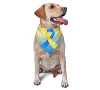World Down Syndrome Awareness Day Dog Bandanas Triangle Bibs Pet Scarf For Small Medium Large Dogs And Cat
