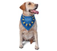 World Down Syndrome Awareness Day Dog Bandanas Triangle Bibs Pet Scarf For Small Medium Large Dogs And Cat