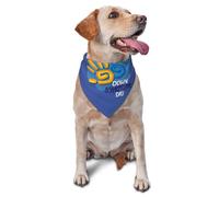 World Down Syndrome Awareness Day Dog Bandanas Triangle Bibs Pet Scarf For Small Medium Large Dogs And Cat