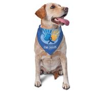 World Down Syndrome Awareness Day Dog Bandanas Triangle Bibs Pet Scarf For Small Medium Large Dogs And Cat