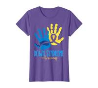 World Down Syndrome Day Awareness Socks Down Right 2025 T-Shirt