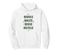 World Environment Day Reduce Waste Reuse Recycle Pullover Hoodie