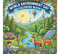 World Environment day: Relaxing Nature Scenes, Forest Landscapes, Eco-Themed Illustrations, Wildlife, Plants, Recycling, and Earth Day-Inspired Coloring Pages for Mindfulness and Stress Relief