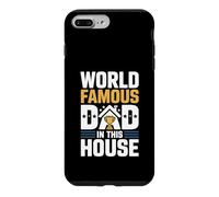 World Famous Dad In House Fun Tee Full Time Father Proud Dad Case for iPhone 7 Plus/8 Plus