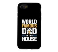 World Famous Dad In House Fun Tee Full Time Father Proud Dad Case for iPhone SE (2020) / 7/8