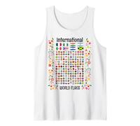 World Flag Outfit Idea for Kids & Country Flags Themed Tank Top