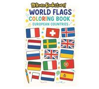 World Flags Coloring Book - European Countries: 40 + European Country Flags | Color and Learn EUROPE | Fun and Educational Coloring Adventure (Children Activity Book)