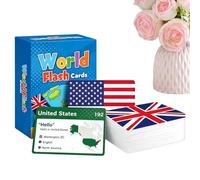 World Flags Flash Cards Big Pack Of 245 Flags + Country Information