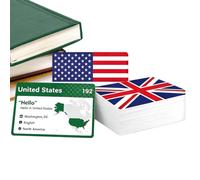 World Flags Flash Cards for Kids Educational Learning Flash Card