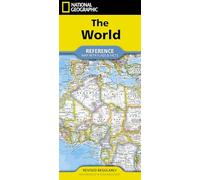 National Geographic – World Flags & Info per Country – Folded Map (Reference Map)