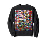 World Flags, International Flags, Country Flags for Kids Sweatshirt