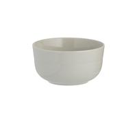 World Foods Grey Minimalist Rice Asian Bowl Stoneware Ceramic Food Serveware