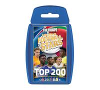 Top Trumps World Football Stars Top 200 Card Game - Chrome Blue Pack