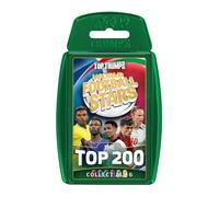 Top Trumps World Football Stars Top 200 Card Game - Chrome Green Pack