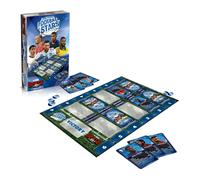 Top Trumps World Football Stars Battle Mat Board Game, Play with Ronaldo, Messi, Harry Kane, Haaland and Salah, gift for ages 6 plus