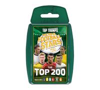 World Football Stars Top Trumps Top 200 - Pack 5 (WM04842-EN1-6) Gold Foil Cards, Travel Case, Ages 6+