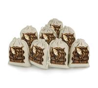 World Full Bookworms Be A Book Dragon-1 8 Pcs Drawstring Pouches Cute Jewelry Pouches Sachet Bag Gifts Bags for Party Home Supplies